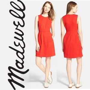 MADEWELL | red dress with pockets 🔥